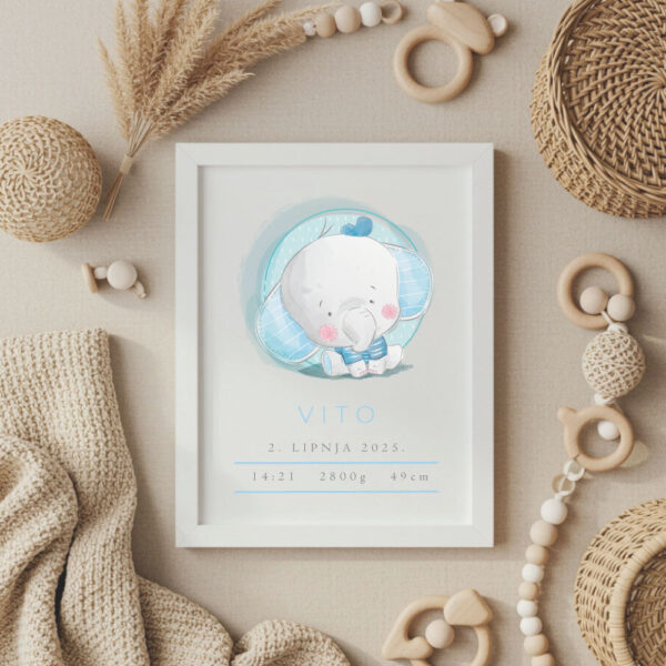 personalizirani okvir za bebe, grafika za rođenje djeteta, personalizirani poster za rođenje djeteta, poster za rođenje djeteta, grafika s podatcima rođenja, posteri za dječju sobu, slika za dječju sobu, slika s podatcima rođenja, pokloni za bebe, pokloni za babinje, pokloni za krštenje, pokloni za curice, pokloni za djevojčice, pokloni za dečke, pokloni za dječake, personalizirani pokloni
