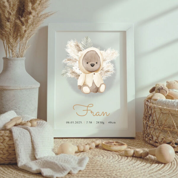 personalizirani okvir za bebe, grafika za rođenje djeteta, personalizirani poster za rođenje djeteta, poster za rođenje djeteta, grafika s podatcima rođenja, posteri za dječju sobu, slika za dječju sobu, slika s podatcima rođenja