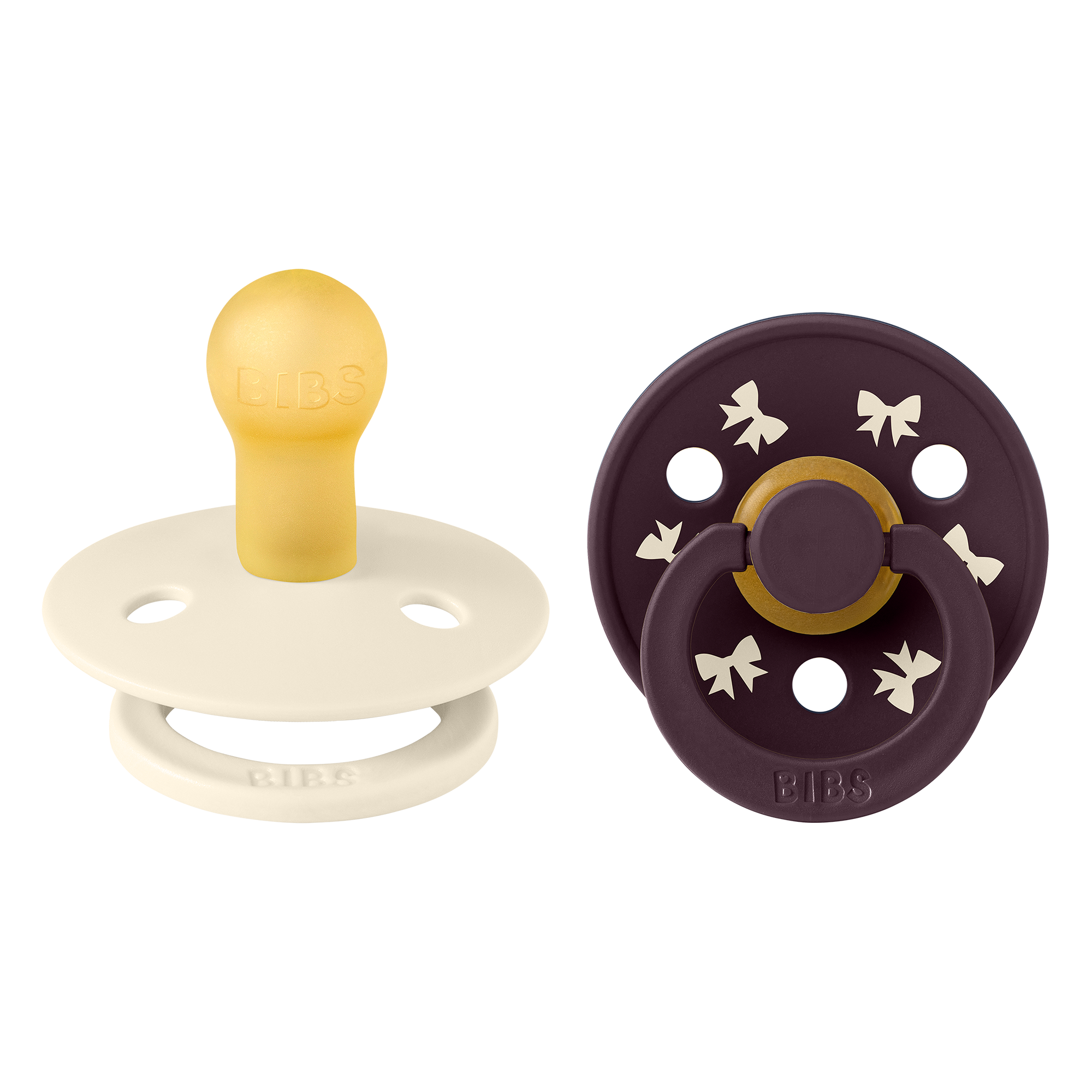 bibs, bibs dude, personalizirani pokloni, pokloni za novorođenče, pokloni za dječake, pokloni za djevojčice, unikatni poklni, pokloni za krštenje, pokloni za babinje, za bebe, pokloni za babine, Bibs Colour- Holiday Bow & Ivory/Plum