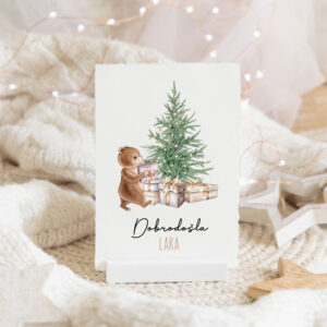 božićna čestitka, personalizirana božićna čestitka, pokloni za babinje, božićni pokloni za babinje, bebe, personalizirani pokloni za bebe, personalizirani proizvodi za novorođenčad