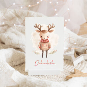 božićna čestitka, personalizirana božićna čestitka, pokloni za babinje, božićni pokloni za babinje, bebe, personalizirani pokloni za bebe, personalizirani proizvodi za novorođenčad